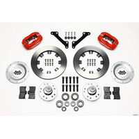 Wilwood Forged Dynalite Front Kit 12.19in Drilled Red 70-78 Camaro