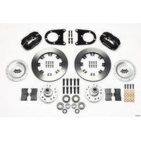 Wilwood Forged Dynalite Front Kit 12.19in Drilled 37-48 Ford Psgr. Car Spindle