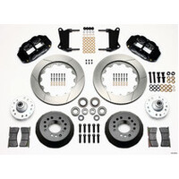 Wilwood Narrow Superlite 6R Front Hub Kit 14.00in Drilled 67-69 Camaro 64-72 Nova Chevelle