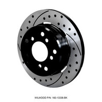 Wilwood Rotor-1.91in Offset-SRP-BLK-Drill-LH 12.19 x .810 - 5 x 5.50