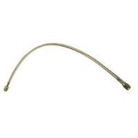 Wilwood 16in OAL Flexline -3 Hose to M10 x 1.00 to -3 Female Outlet 90 DEG 1/8 NPT