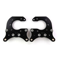 Wilwood Brackets (2) - Rear Drag - Olds / Pont