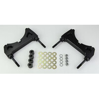 Wilwood Brackets (2) - w/Mounting Kit -W4A - P-Brake Kit 14in Rotor