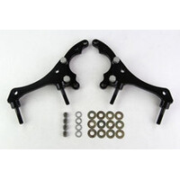 Wilwood Brackets (2) - Rear - FFR IRS 2015 Mustang w/ DPR/MC4 12.88in Rear Rotor