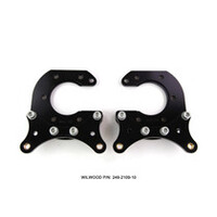 Wilwood Brackets (2) - P/S Rear - Big Ford 2.50in Offset