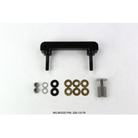 Wilwood Caliper Mounting Kit w/Bracket-Billet Narrow Dynalite Radial Mount 10.50in Rotor Sprint