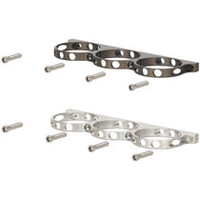 Wilwood Single Aluminum Reservoir Lightweight Bracket w/ Mounting Screws - Anodized