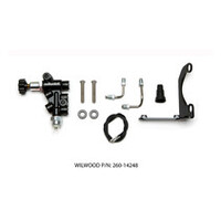 Wilwood Tandem Master Cylinder Mounting Bracket L/H Kit w/ Prop Valve