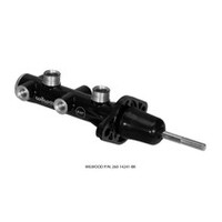 Wilwood Tandem Remote Master Cylinder - 7/8in Bore Ball Burnished