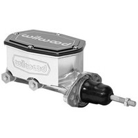 Wilwood Corvette C2 Compact Tandem Master Cylinder - 7/8in Bore Black