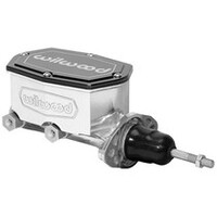 Wilwood Corvette C2 Compact Tandem Master Cylinder - 15/16in Bore Ball Black