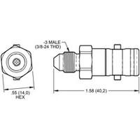 Wilwood Quick Disconnect Kit -3 AN