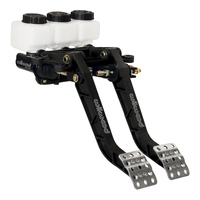 Wilwood Adjustable Dual Pedal - Brake / Clutch - Fwd. Swing Mount - 6.25:1