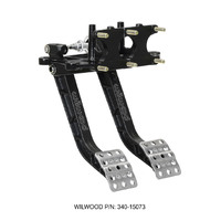 Wilwood Adjustable-Trubar Dual Pedal - Brake / Clutch - Rev. Swing Mount - 5.1:1