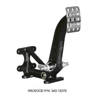 Wilwood Adjustable-Trubar Brake Pedal - Dual MC - Floor Mount - 6:1