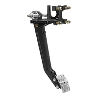 Wilwood Adjustable Tru-Bar Single Brake Pedal - Reverse Swing - 5.5-6.25:1