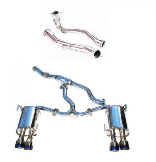 2015 wrx turbo back exhaust